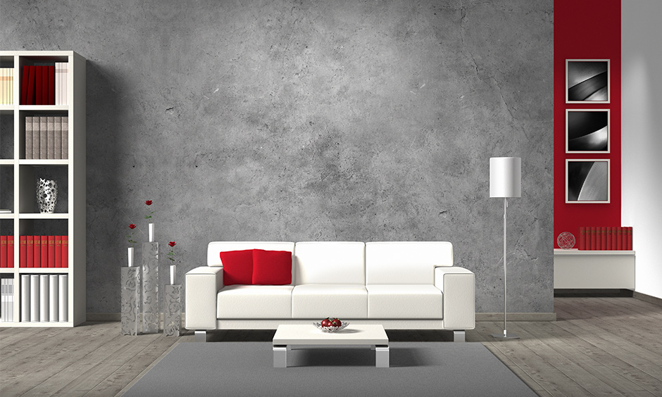 Cách tạo điểm nhấn cho phòng khách với những chiếc ghế sofa màu trắng